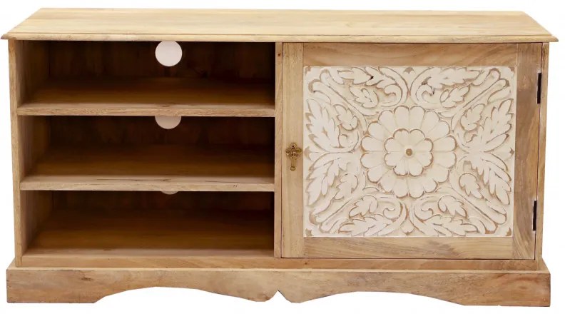 TV stolík Sita 120x60x45 indický masív mango