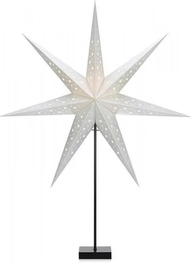 Markslöjd 704453 - Vianočná dekorácia SOLVALLA 1xE14/25W/230V strieborná 1m