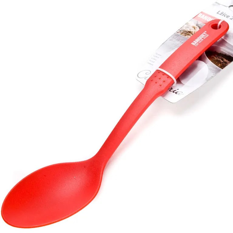 Plastová lyžica 29,5 cm Red Culinaria, BANQUET