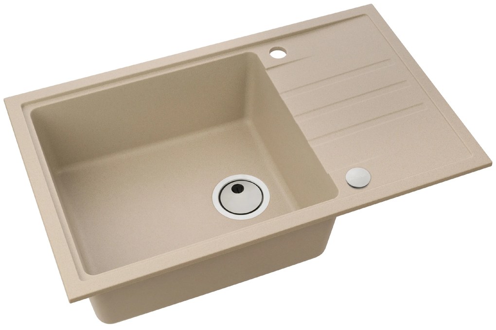 ALVEUS CZ INTERMEZZO 130/55 - béžový (780x480mm) jed. sifon F