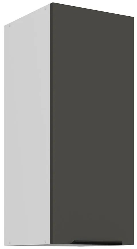 Kuchynská skrinka Aria-Gr/Wh Anti Fingerprint 30g-72 1f