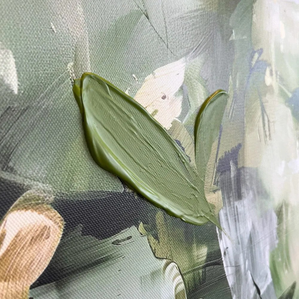 Obrazy s ručne maľovanými prvkami v súprave 2 ks 50x70 cm Myrtle – Styler