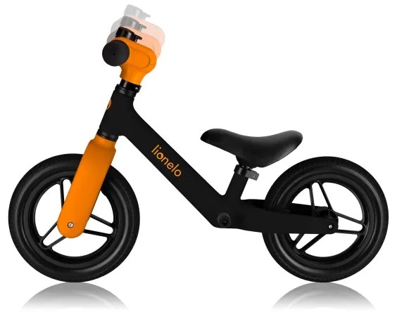 Lionelo - Odrážadlo TONI čierna/oranžová