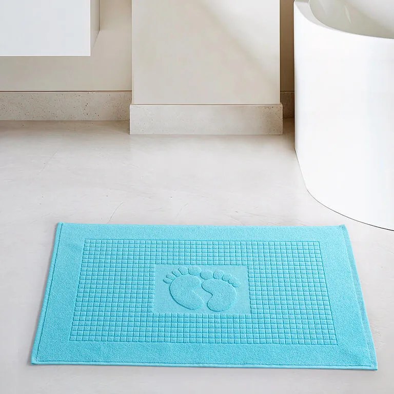 Predložka do kúpeľne INES tyrkysová 50 x 70 cm