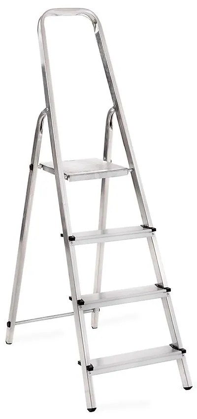 Hliníkový rebrík jednostranný  4-stupňový 125 kg