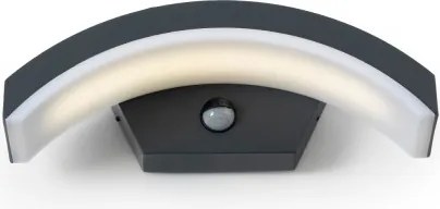 Brilagi - LED vonkajšie nástenné svietidlo so senzorom ARCELO LED/8W/230V IP54