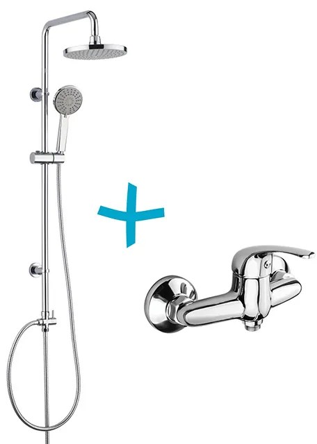 Mereo Mereo, Sprchový set vrátane batérie, CBEE609, CBEE609A, MER-CBEE609A