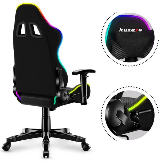 Detská herná stolička Ranger - 6.0 RGB mesh