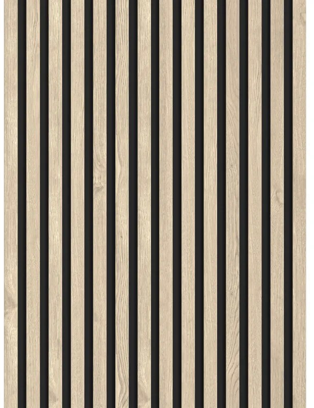 Mexen Lam-B, stenové lamely 275 × 31,5 cm, HDF doska 4 mm, dub perlový, S100-275317-2812-058