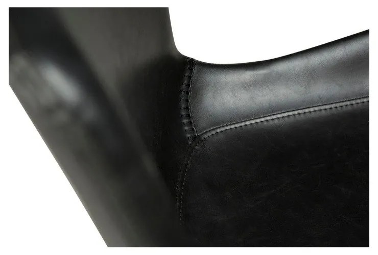 Čierna kancelárska stolička DAN-FORM Denmark Hype