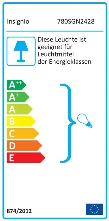 Stojacia lampa SCANDINAVIA, 140 x 38 cm, biela