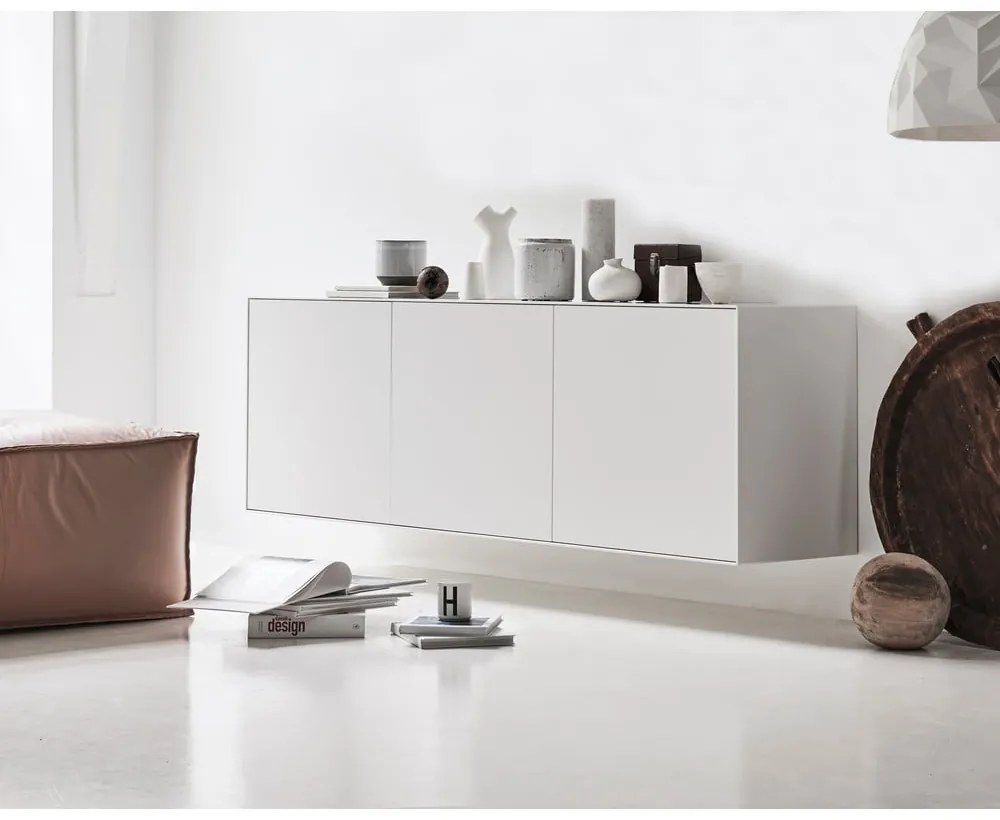 Biela nízka komoda 179.9x59 cm Edge by Hammel - Hammel Furniture