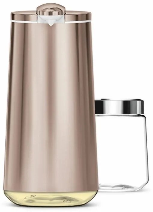 Bezdotykový dávkovač mydlovej peny, 295 ml, rose gold