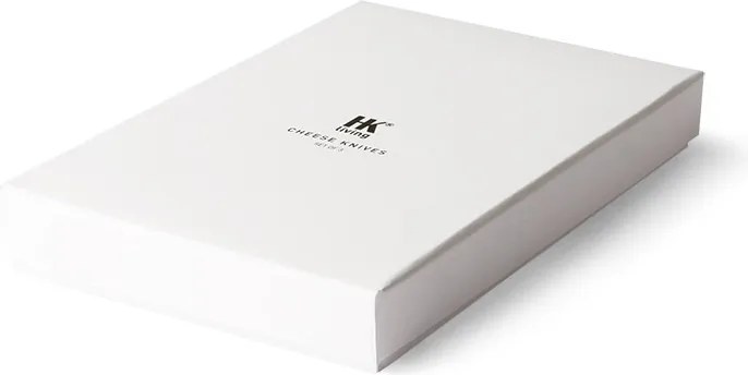 Set 3ks zlaté nože na syry v darčekovej krabičke Cheese