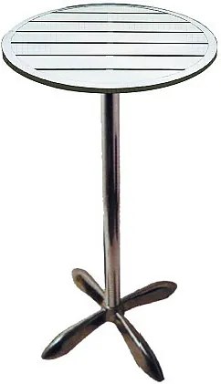 Hliníkový stôl MTA 010 (ø 60 cm vysoká noha)