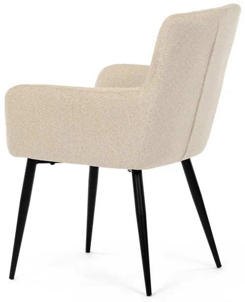 Autronic BONTEC Jedálenská stolička, béžová, látka, DCH-P3146 CRM2 Farba: Béžová