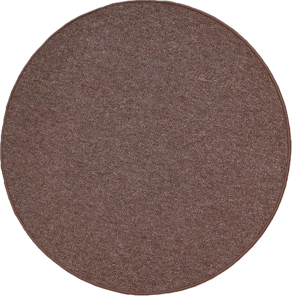 Kusový koberec Bohemia terakota kruh, 400x400 (priemer) kruh, oranžová, kancelária, AladinWorld Expres