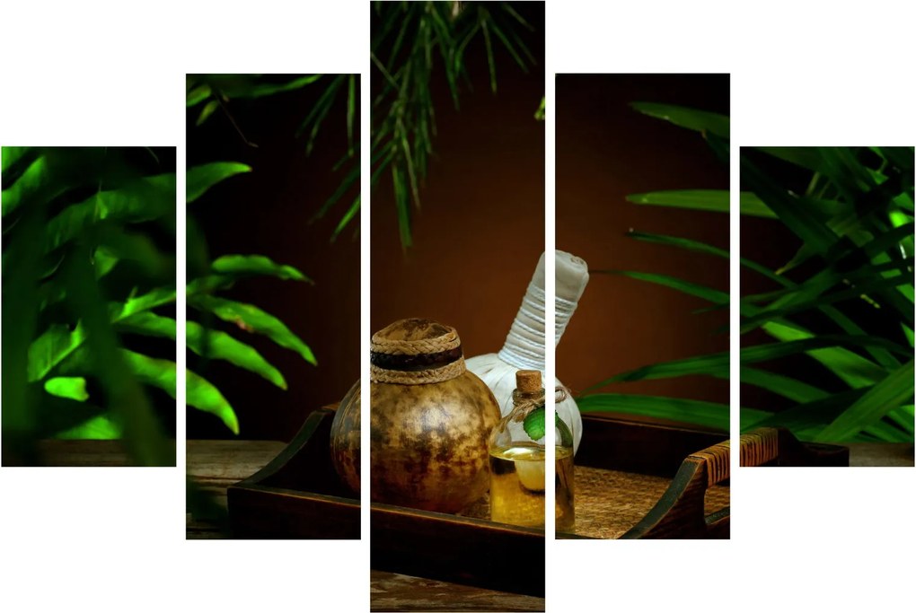 Obraz spa vecí (150x105 cm)