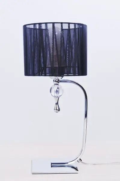 Retro stolová lampa Impress čierne
