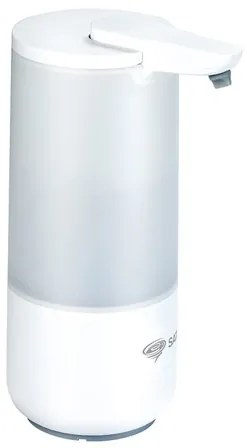 Dávkovač mydla a dezinfekcia SAT biela SATDDAVB, 1 ks