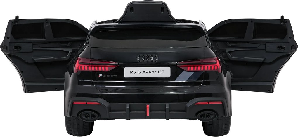 Ramiz Audi RS6 Avant GT elektrické autíčko pre deti čierne