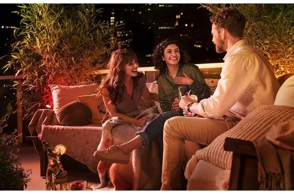 Philips 17415/30/P7 - Rozširovacia sada LED RGB vonkajšie svietidlo Hue LED/8W/230V