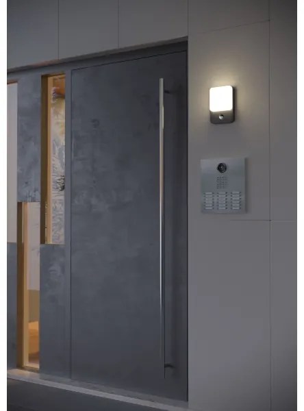 Redo 90134 -LED Vonkajšie nástenné svietidlo COLIN LED/9W/230V 4000K IP54 antracit