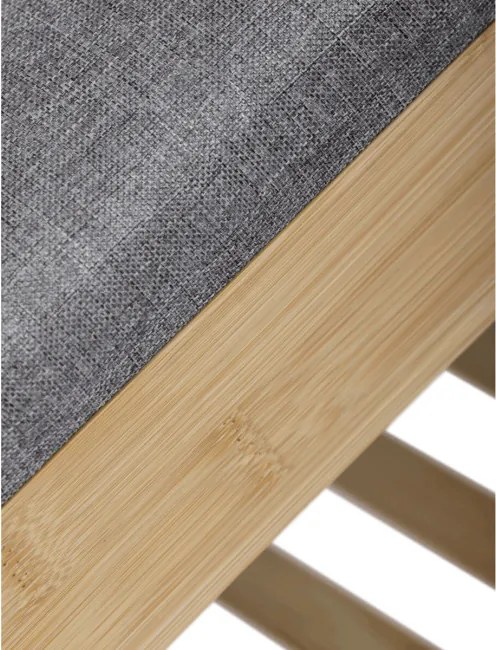 Bambusový botník prírodný DR-N1016 GREY2