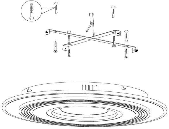 Eglo 99399 - LED Stropné svietidlo REDUCTA 3xLED/16W/230V