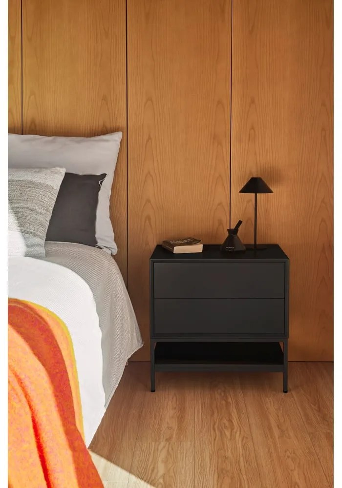 Nočný stolík v tehlovej farbe Platt – Teulat