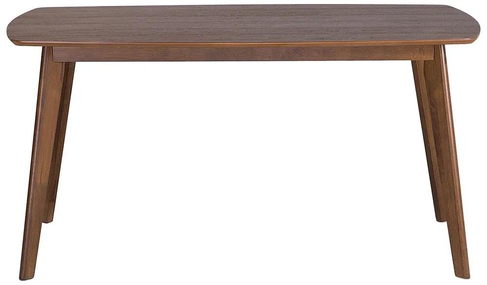 Jedálenský stôl Iriza (tmavé drevo). Vlastná spoľahlivá doprava až k Vám domov. 1080404
