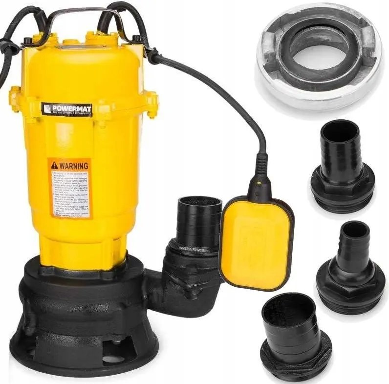 Čerpadlo Do Žumpy S Drvičom A Ponorným Plovákom 750 W