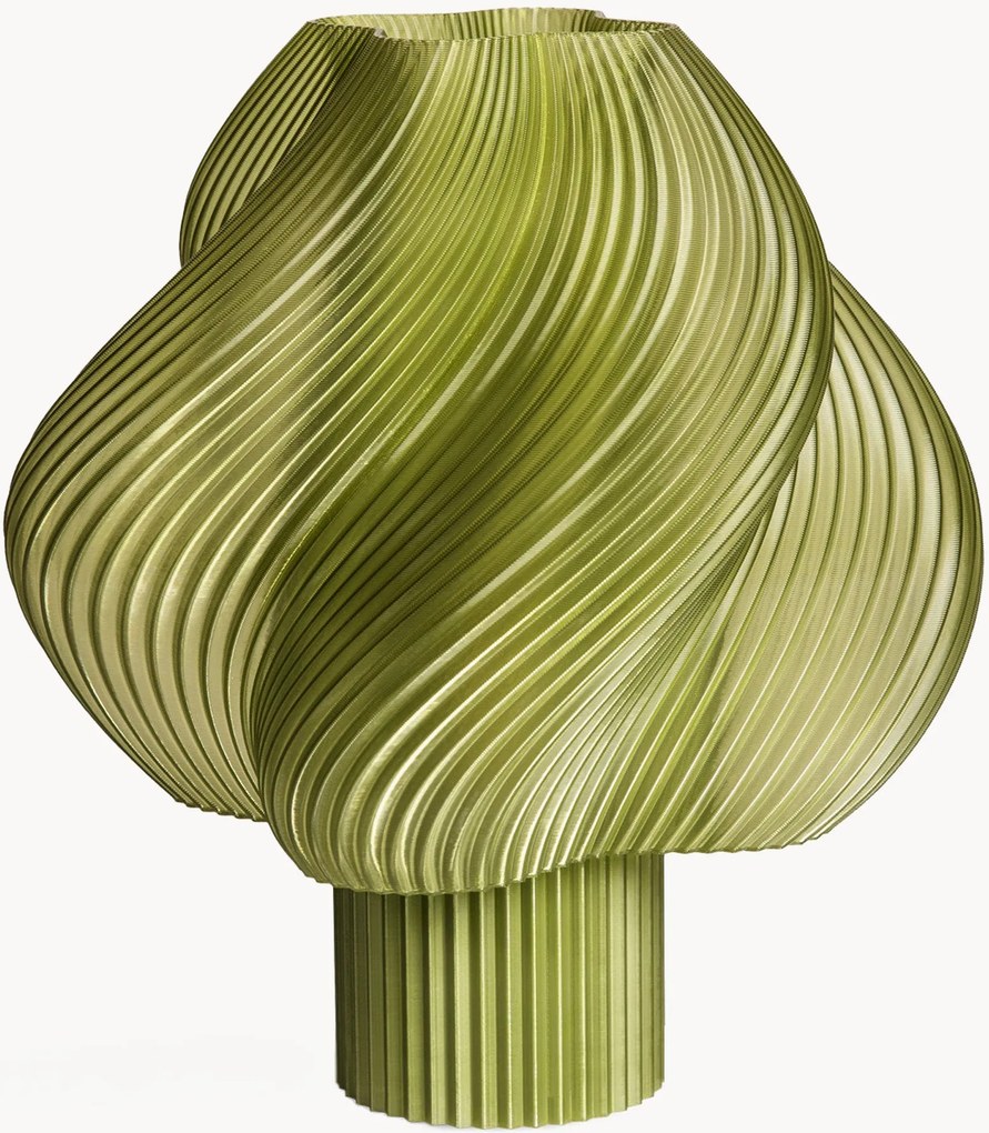 Malá prenosná stmievateľná stolová lampa Soft Serve