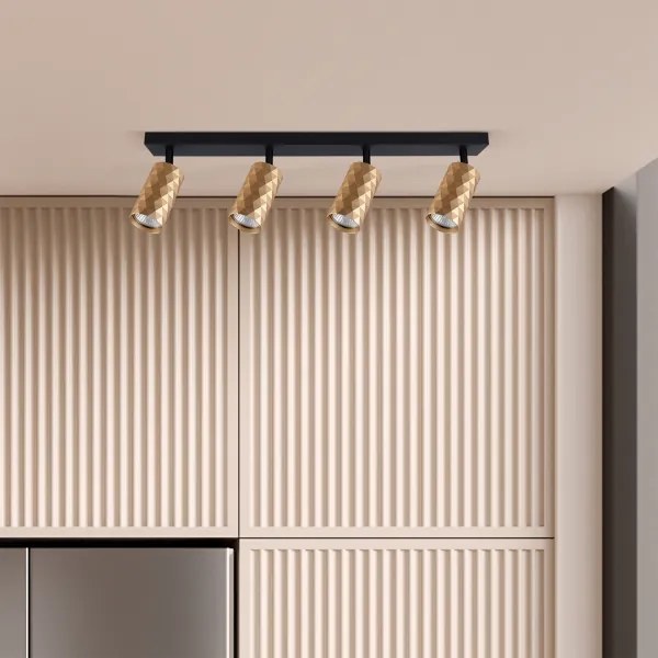 Brilagi - LED RGBW stmievateľné bodové svietidlo SELE DIAMANT 4xGU10/6,5W/230V Wi‑Fi zlaté