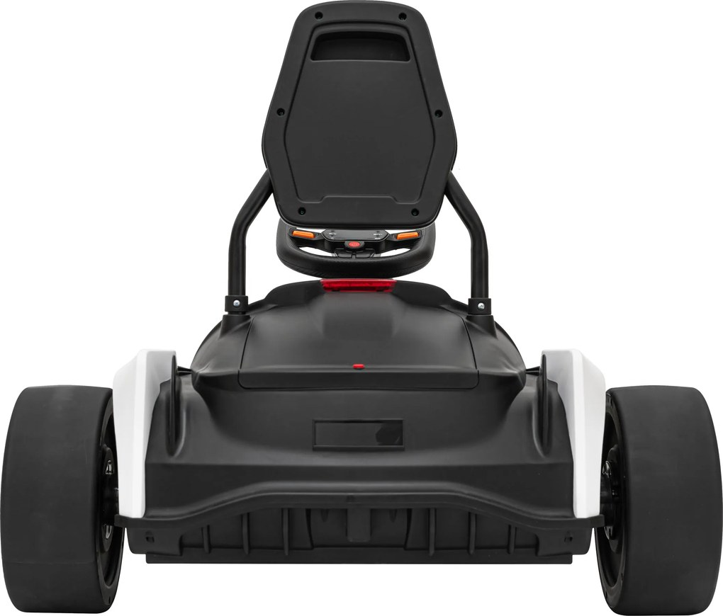 Ramiz Detská motokára na batérie Fast 3 Drift biela + funkcia Drift + motory 2x150W + rádio LED + pásy