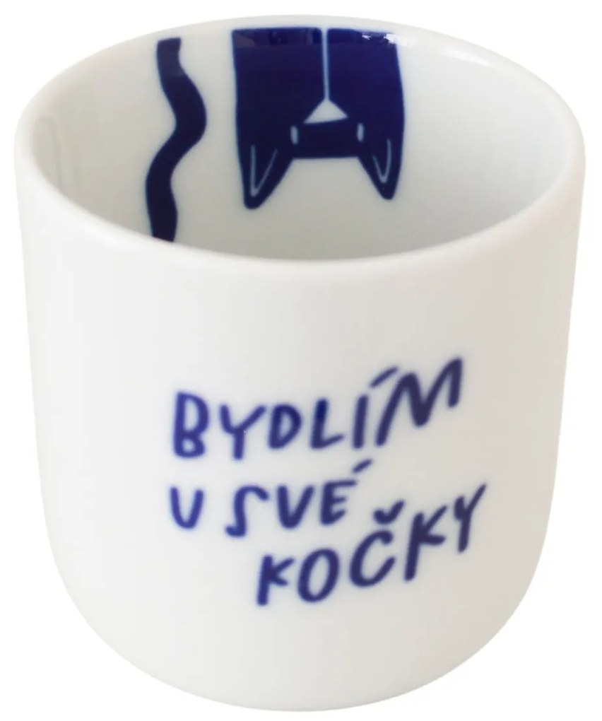 Bella Rose Porcelánový hrnček Bydlím u své kočky 270 ml