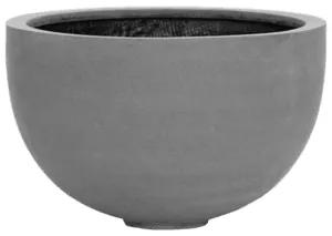 Fiberstone Bowl grey 45x28 cm