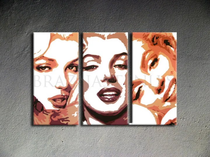 Ručne maľovaný POP Art obraz Marilyn Monroe | rôzne rozmery