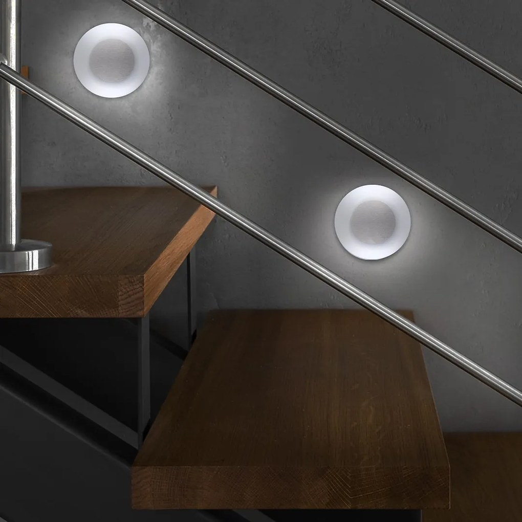 Schodiskové LED svietidlo Oti, 1x LED 0,6w, 6500k, s