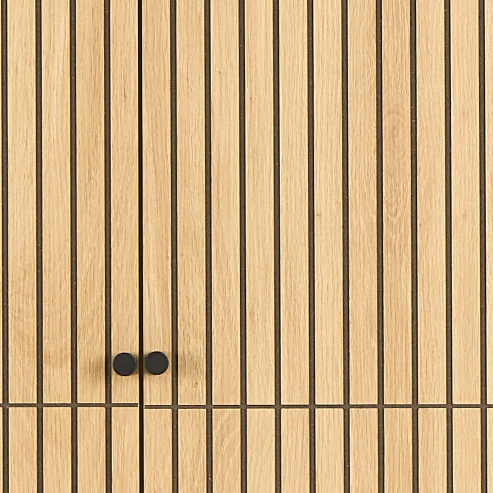 Šatníková skriňa v dekore duba v prírodnej farbe 99x200x60 cm Albany – Actona