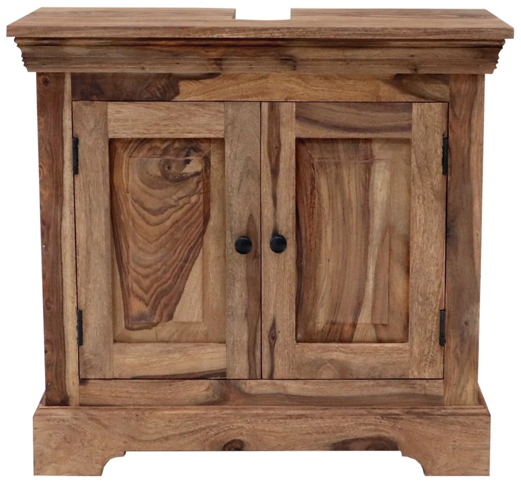 furniture-nabytek.cz - Skrinka pod umývadlo z masívu 70x65x35 z indického dreva palisander