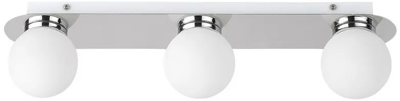 Rabalux Prisadené svietidlo do kúpeľne Becca 3x28W | G9 | IP44 - chróm