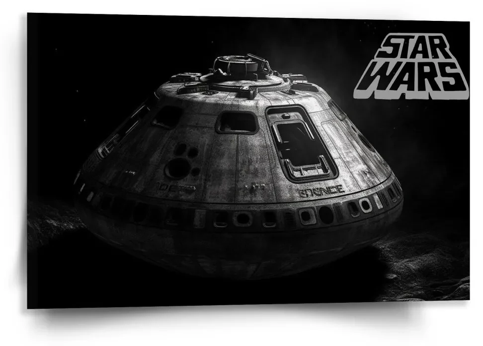 Sablio Obraz Star Wars Vesmírna loď - 120x80 cm