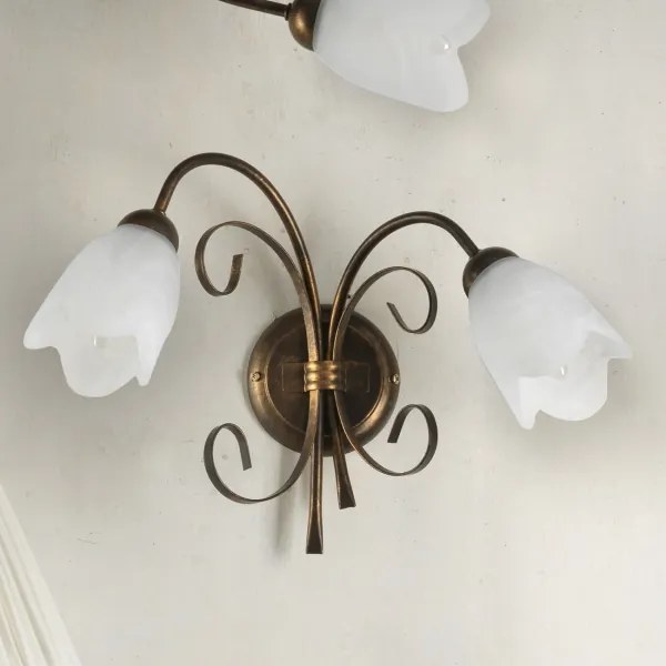 ONLI - Nástenné svietidlo ODINO 2xE14/6W/230V