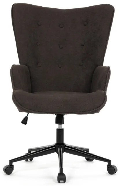 Autronic BONTEC Kancelárske kreslo, hnedá, látka, AK-491 DBR2 Farba: Hnedá