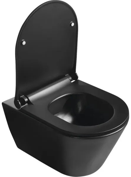 Sapho - WC sedadlo SoftClose AVVA SLIM matná čierna