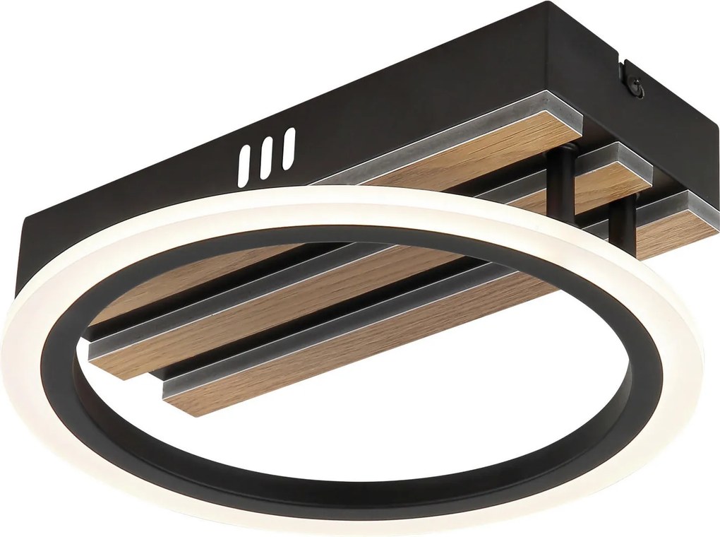 XXXLutz STROPNÉ LED SVIETIDLO, 25/25/8,5 cm - Interiérové svietidlá - 004558514001