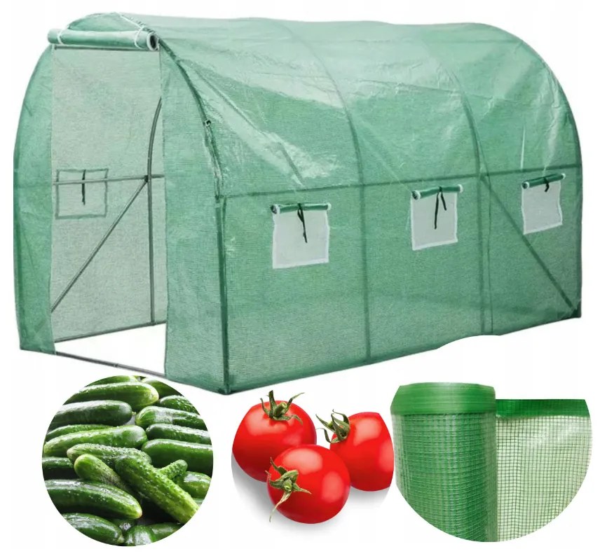 Záhradný fóliovník 2 m x 3,5 m