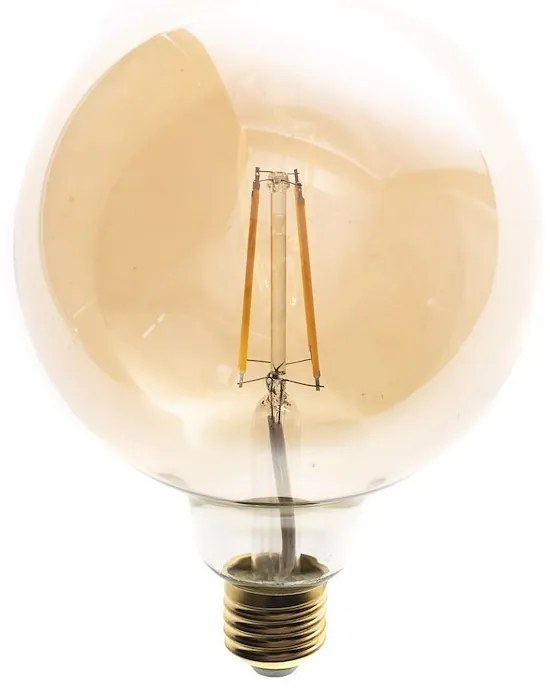 Dekoračná LED žiarovka E27 teplá 2700k 6w 700 lm jantárová