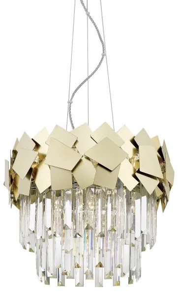 Brilagi - LED Krištáľový luster na lanku MIRAGE 5xE14/40W/230V